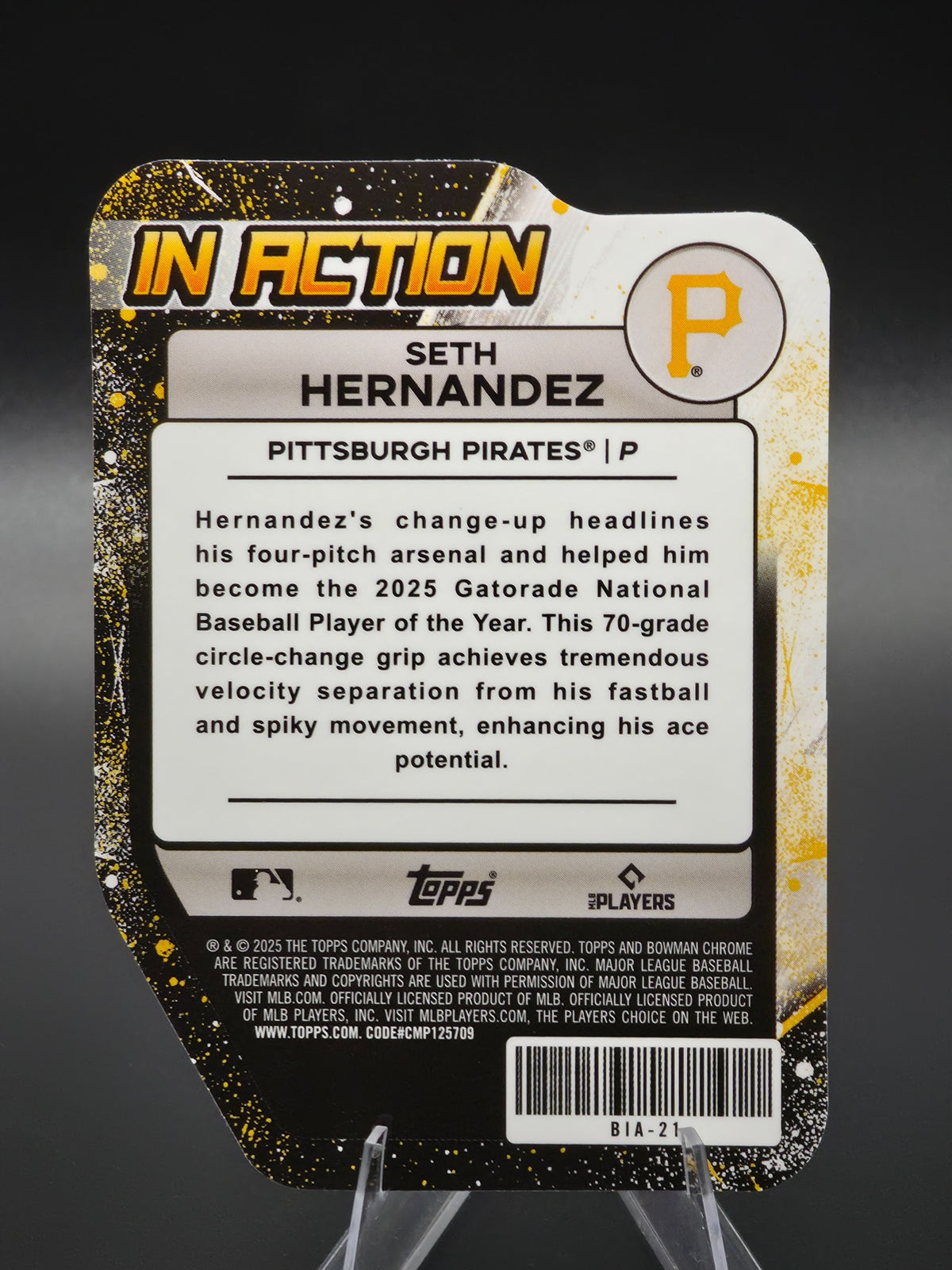 Card back photo