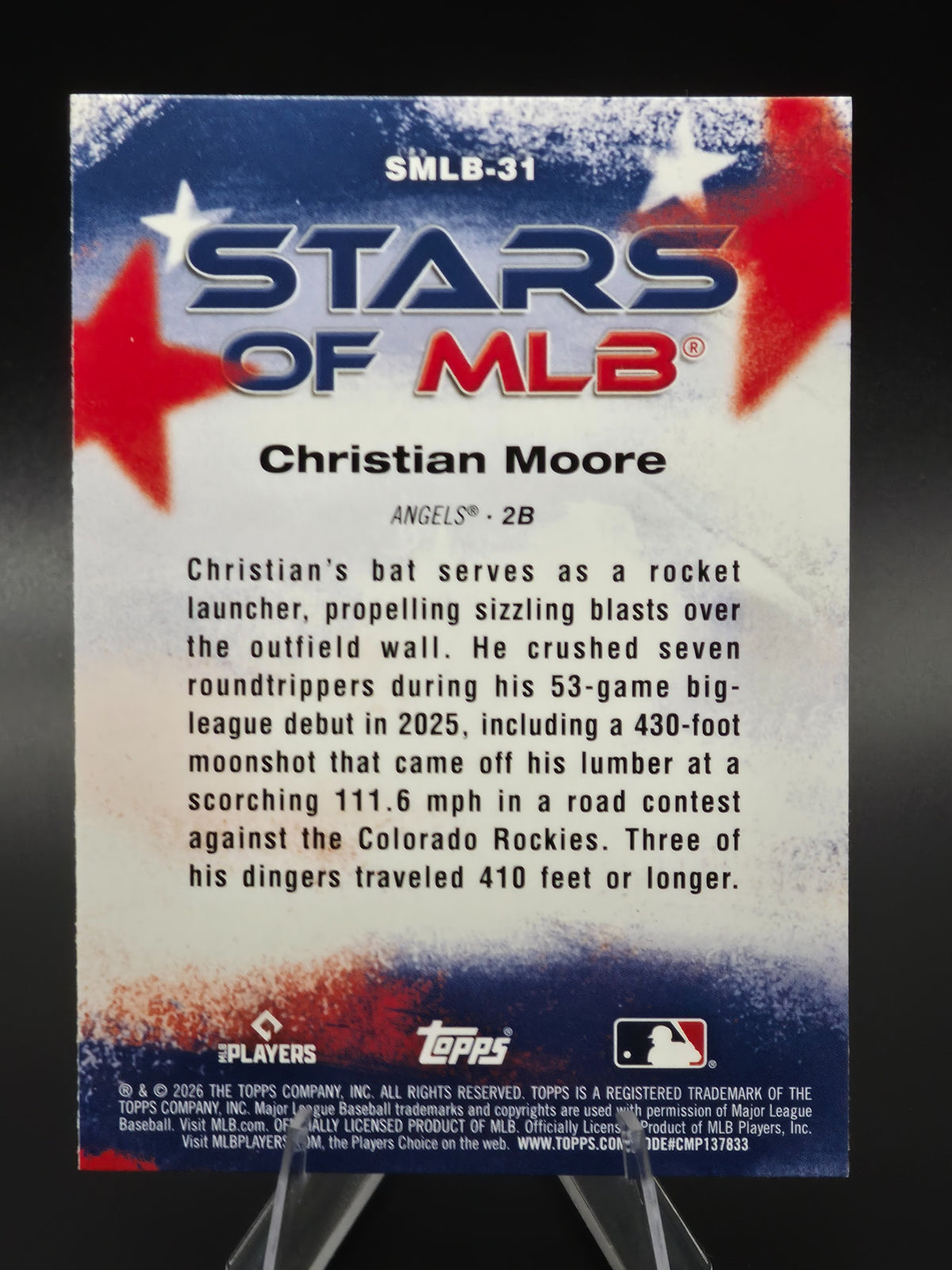 Card back photo