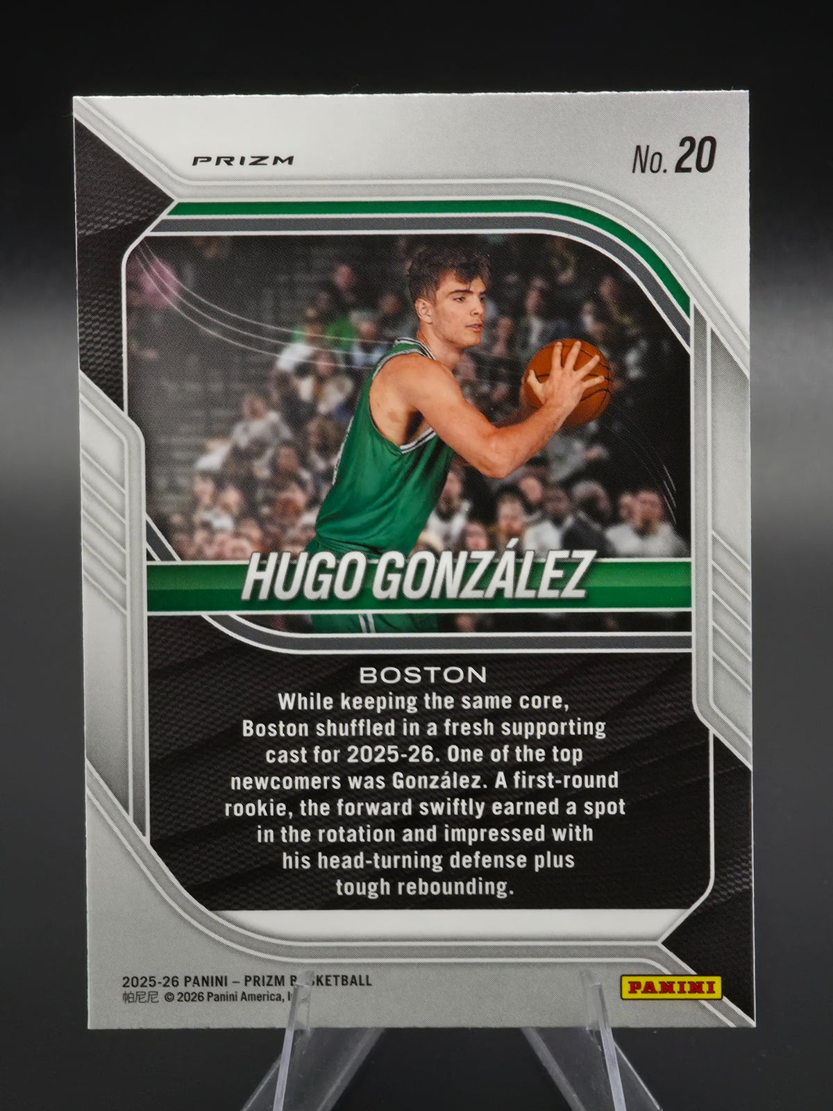 Card back photo