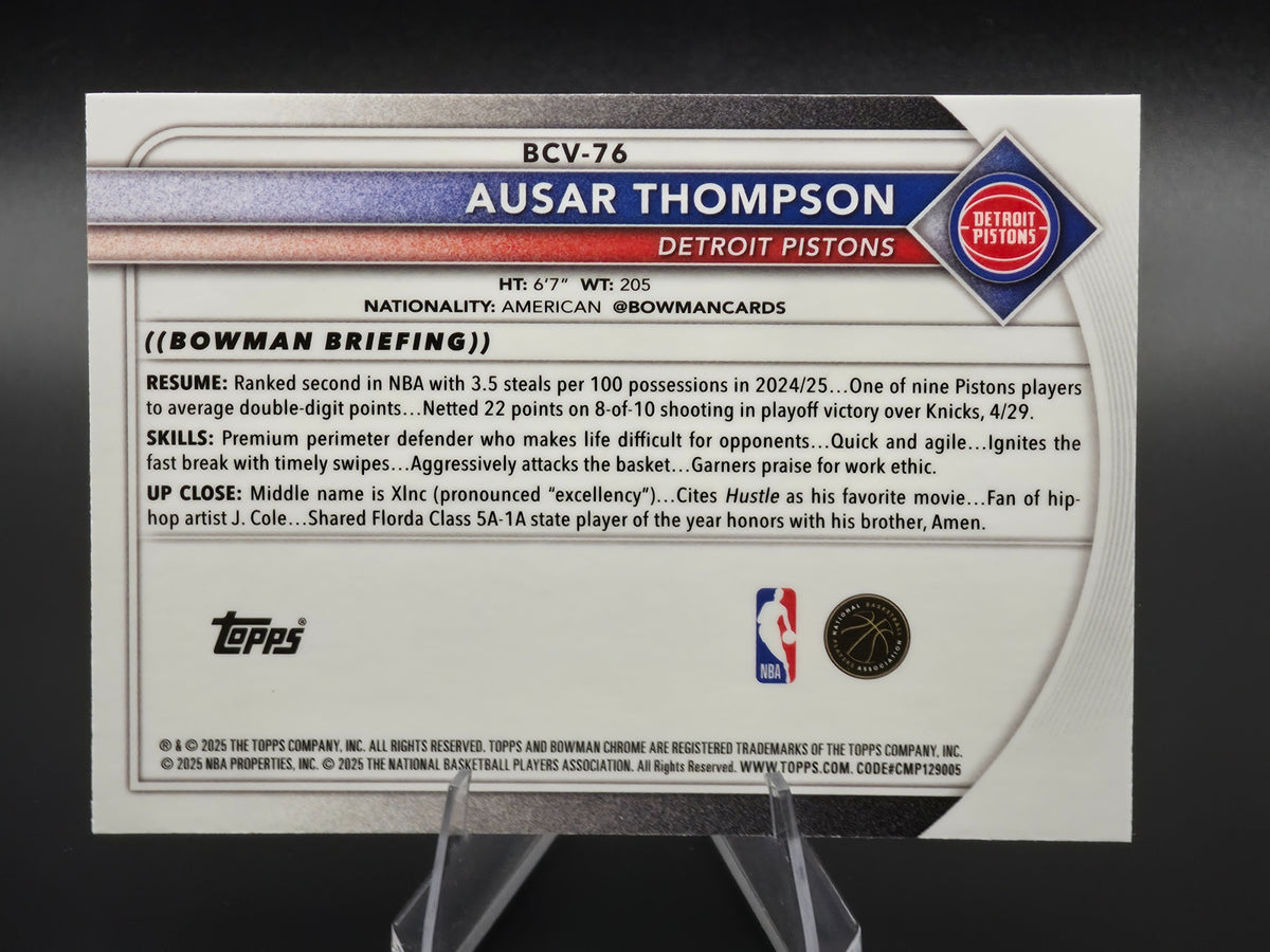 Card back photo