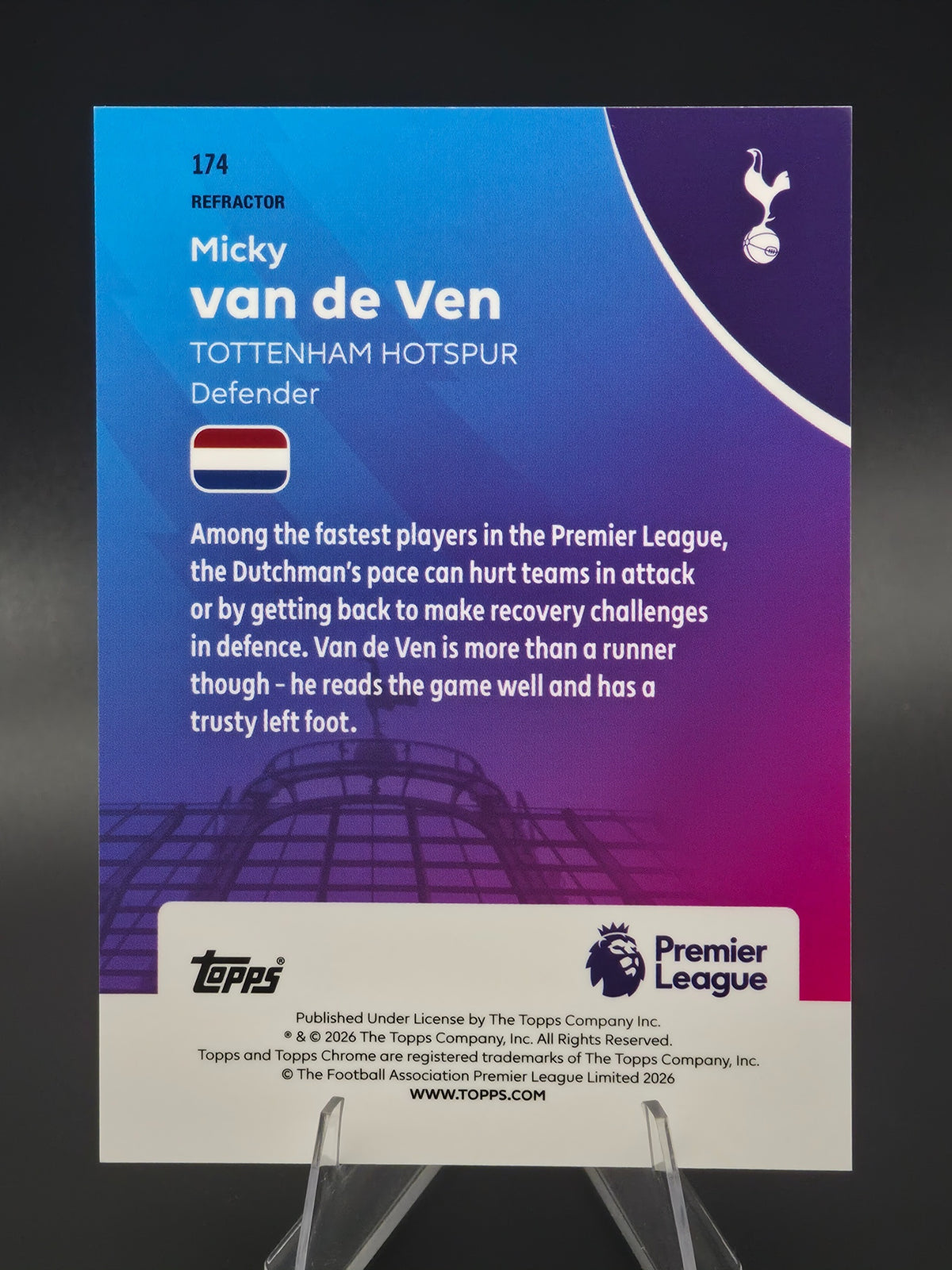 Card back photo