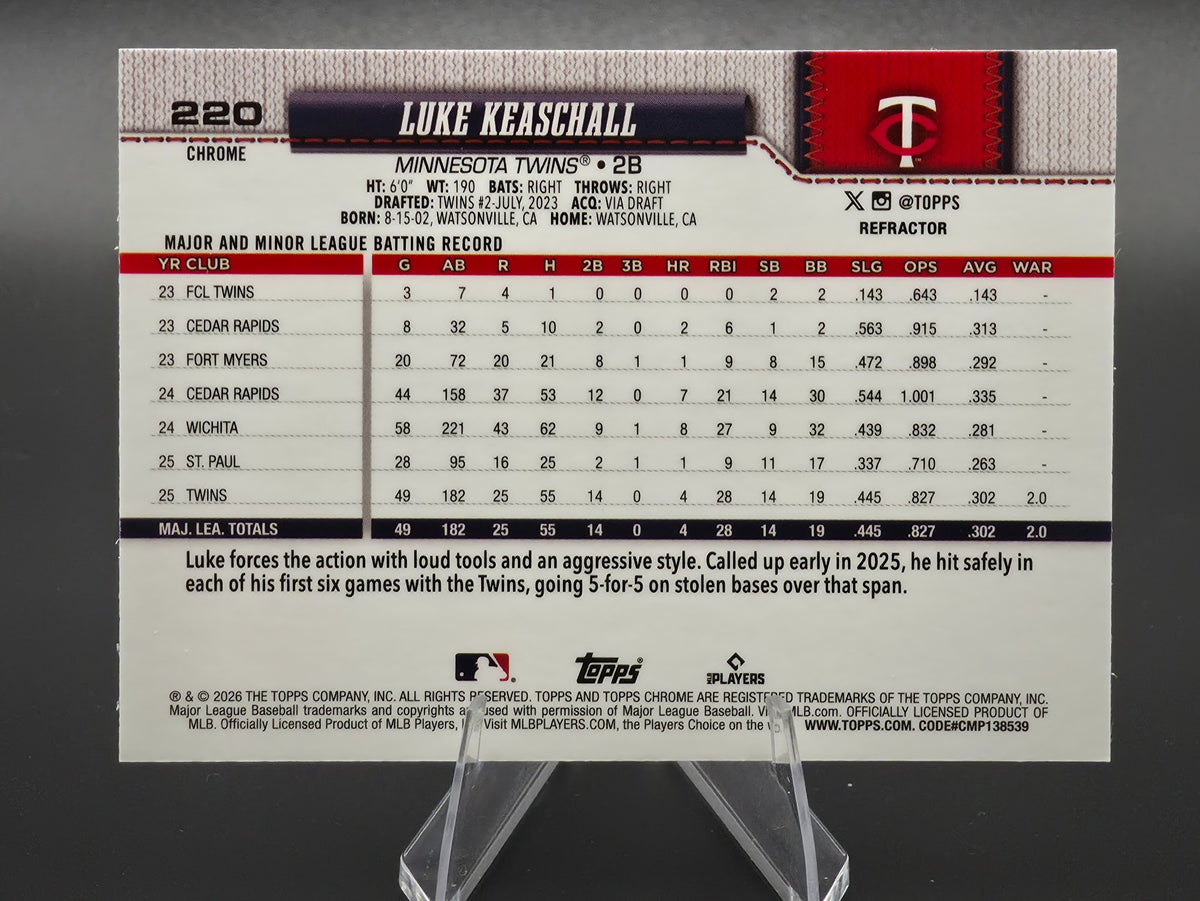 Card back photo