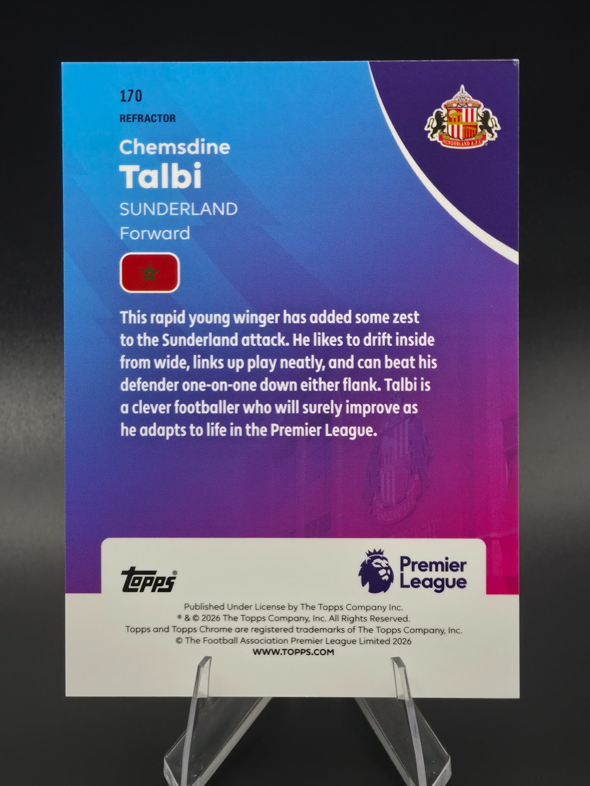 Card back photo