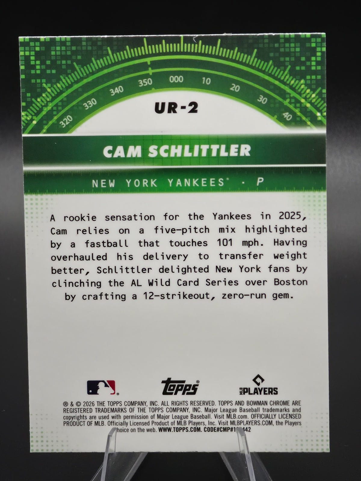 Card back photo