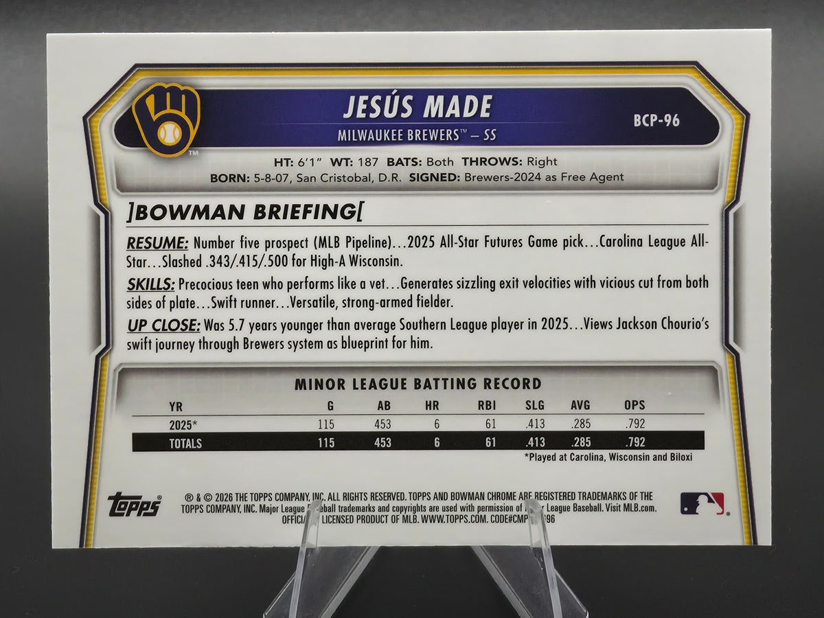 Card back photo