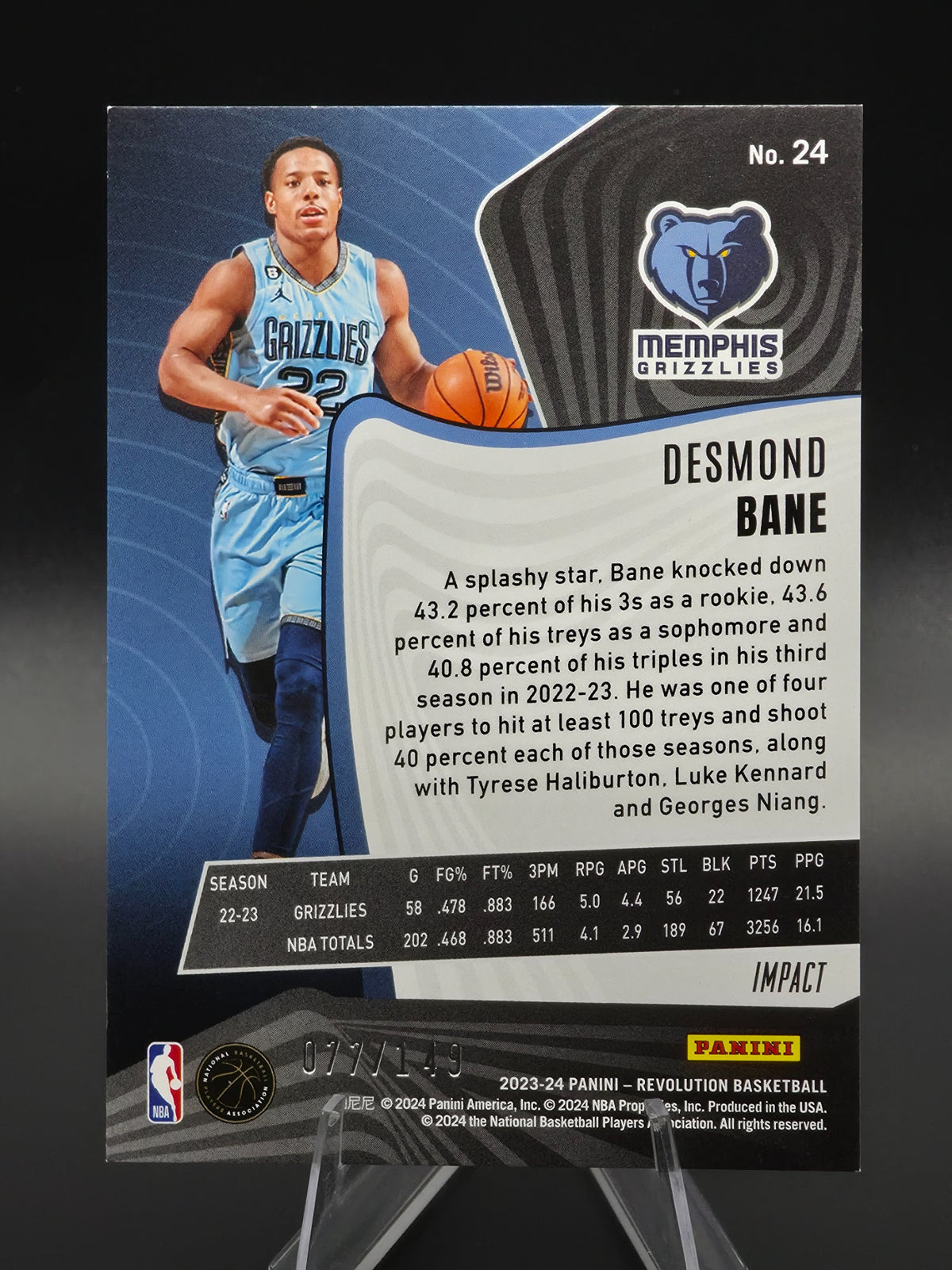 Card back photo