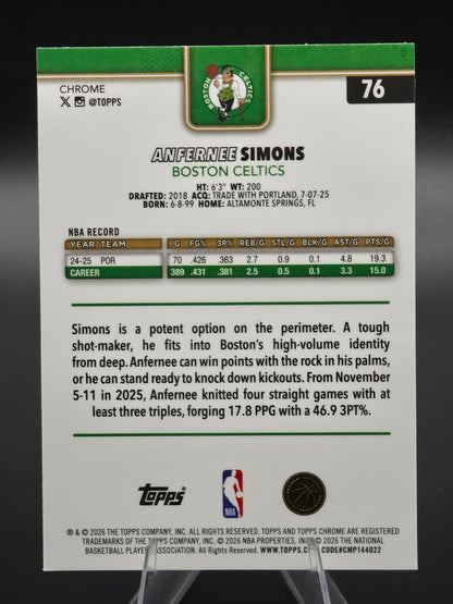 Card back photo