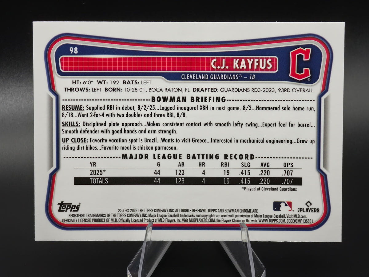Card back photo
