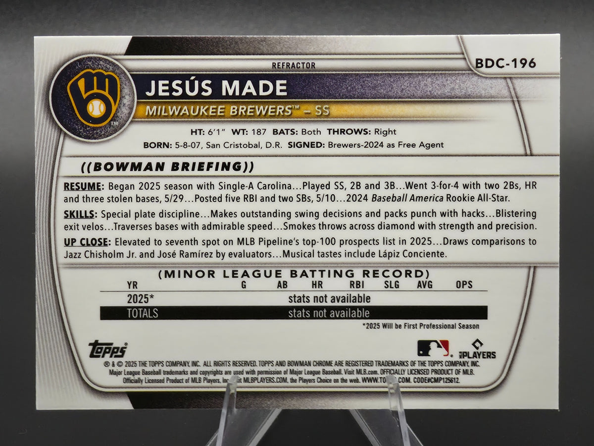 Card back photo