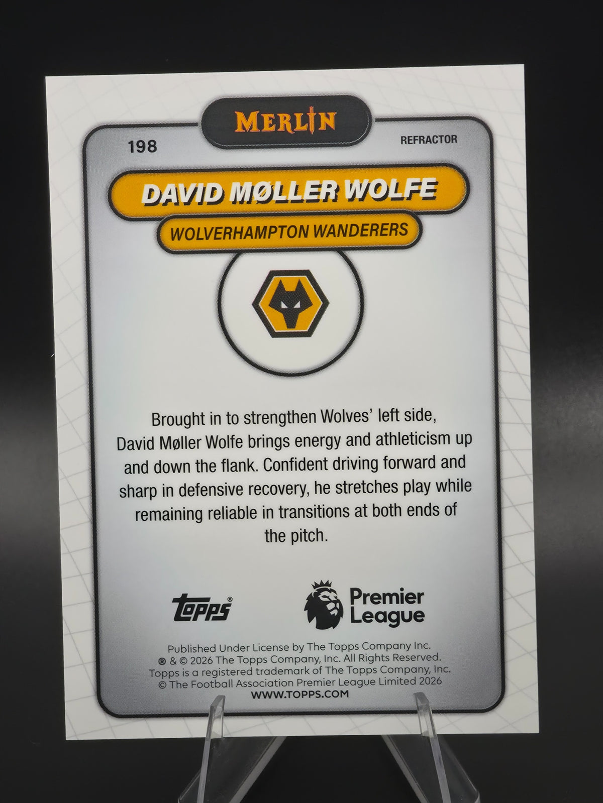 Card back photo