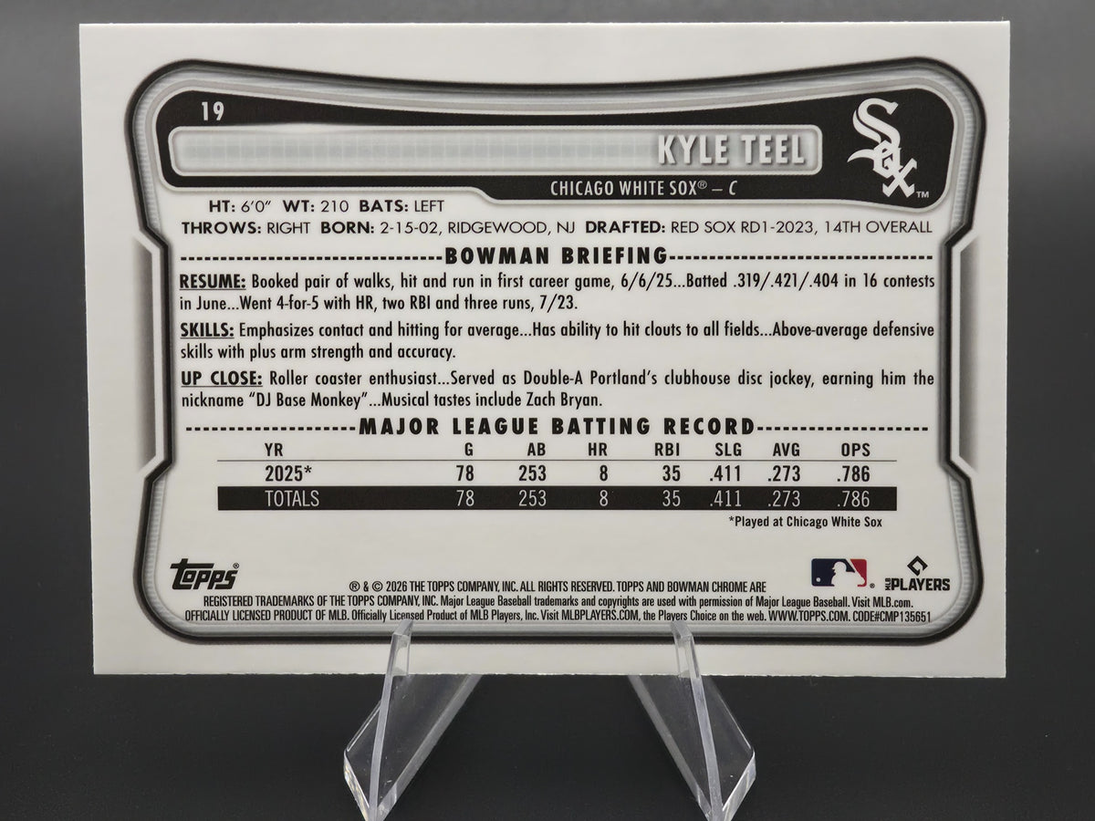 Card back photo