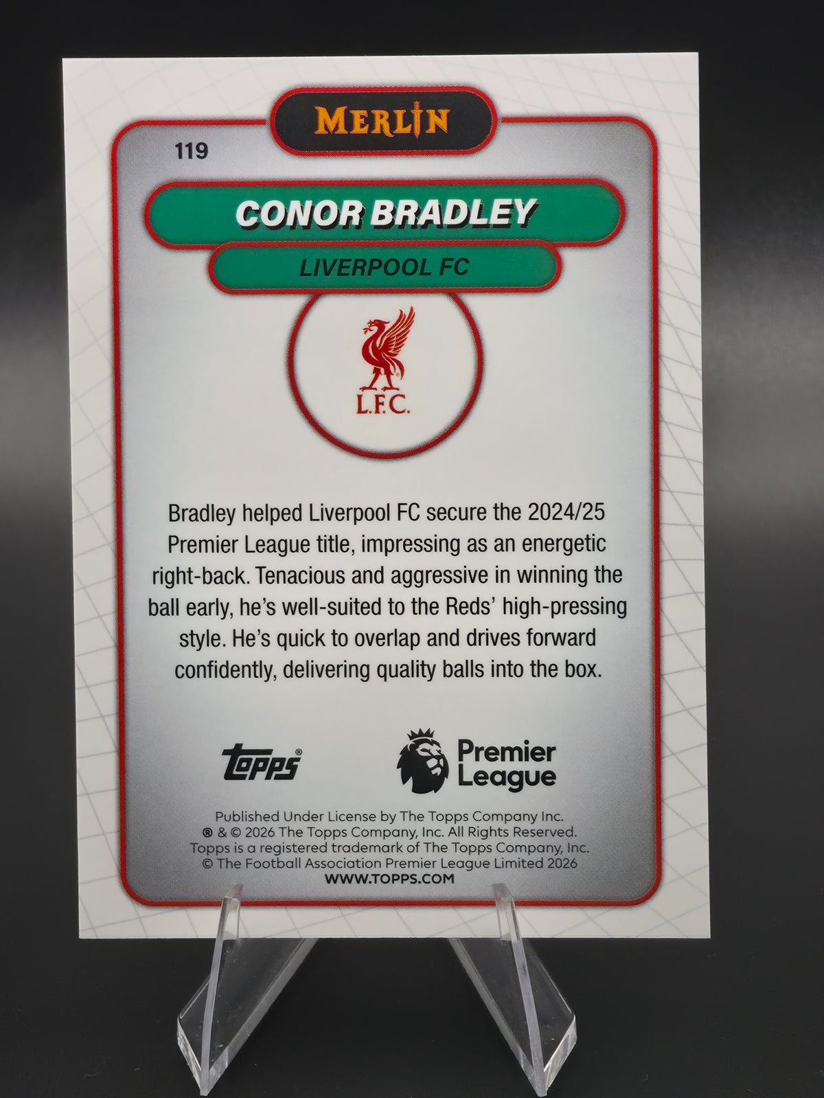 Card back photo
