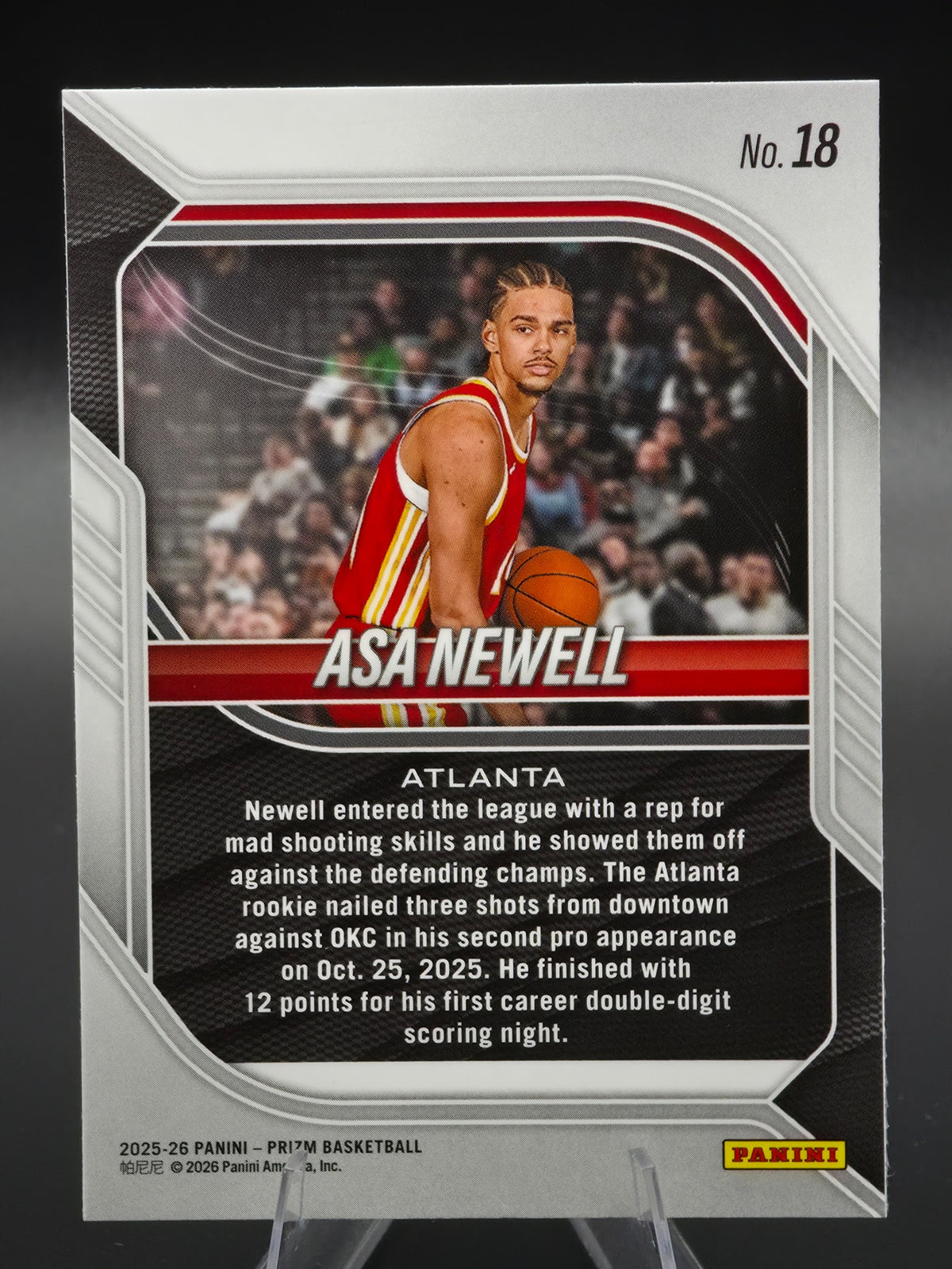 Card back photo