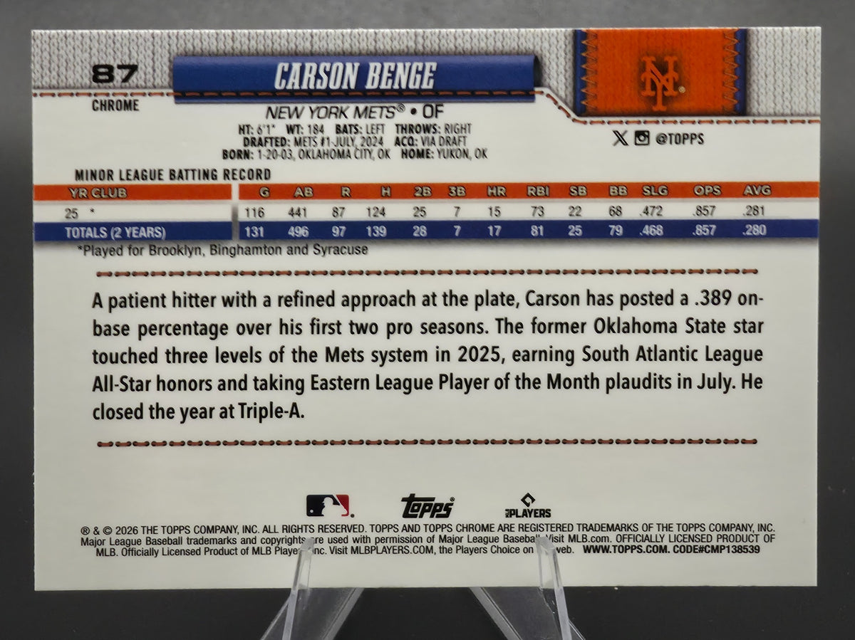 Card back photo