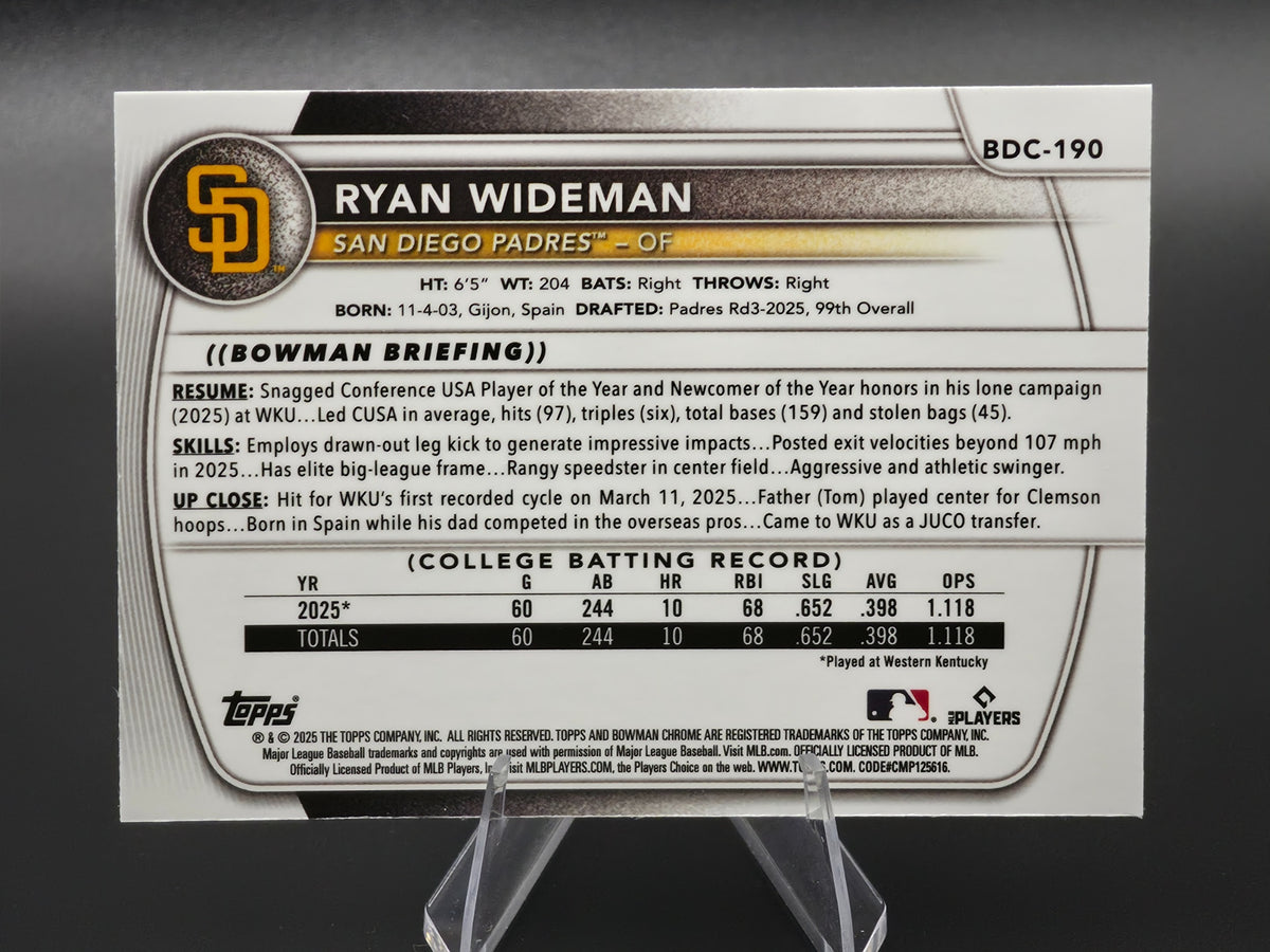 Card back photo