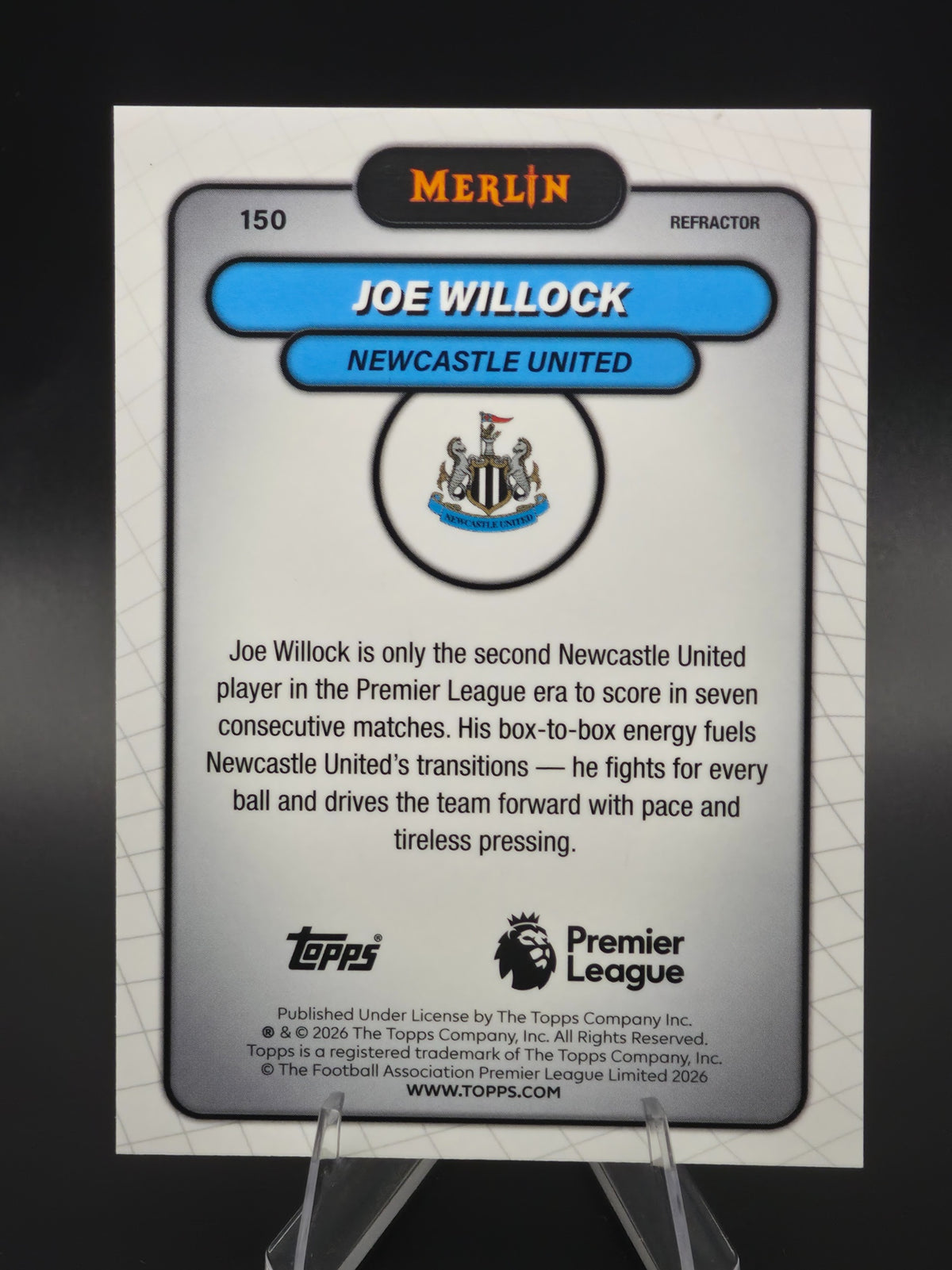 Card back photo