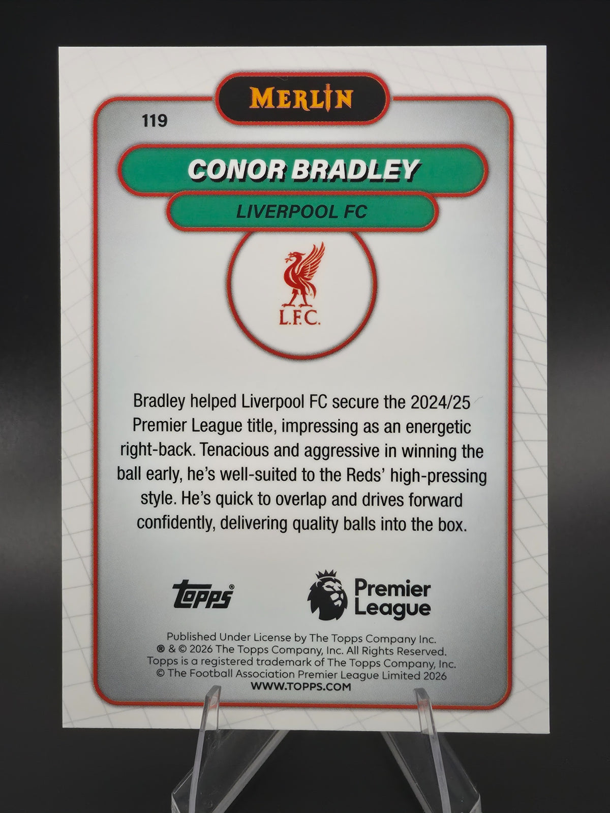 Card back photo