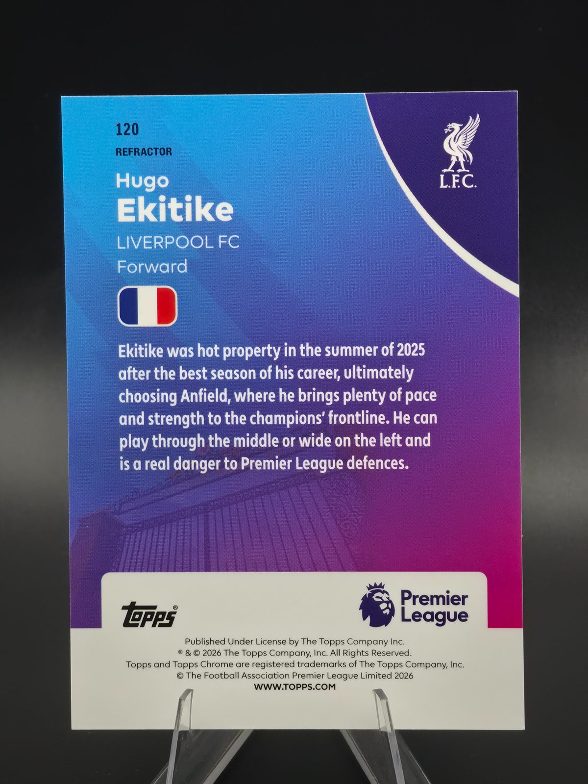 Card back photo