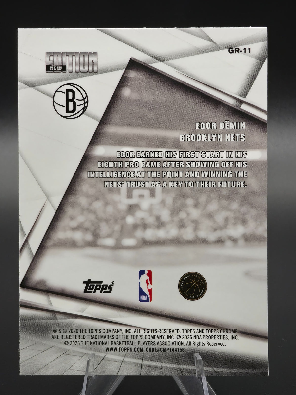 Card back photo