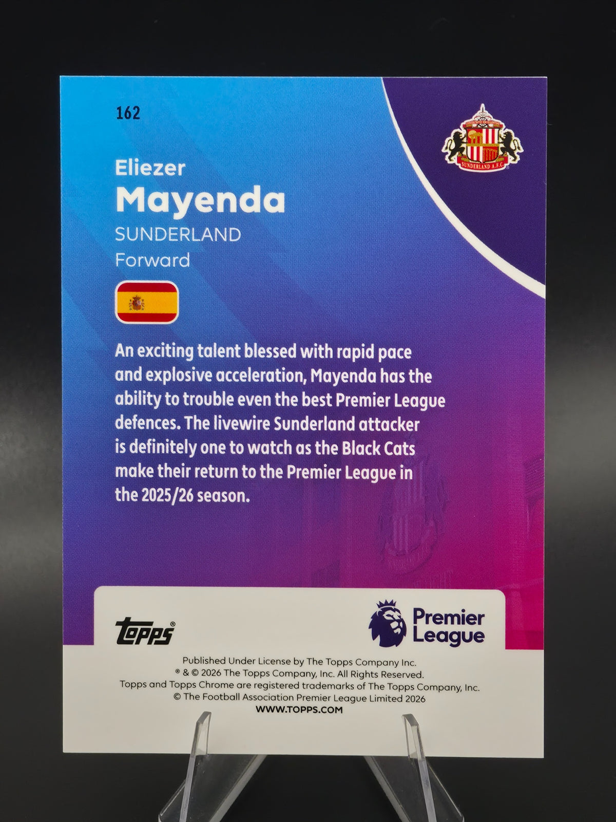 Card back photo