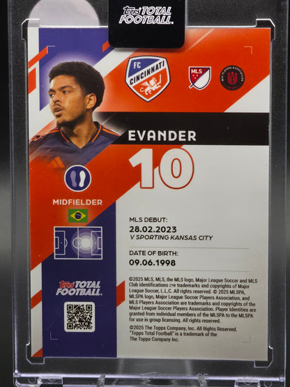 2025 Topps Total Football Evander 30/99 #413 FC Cincinnati