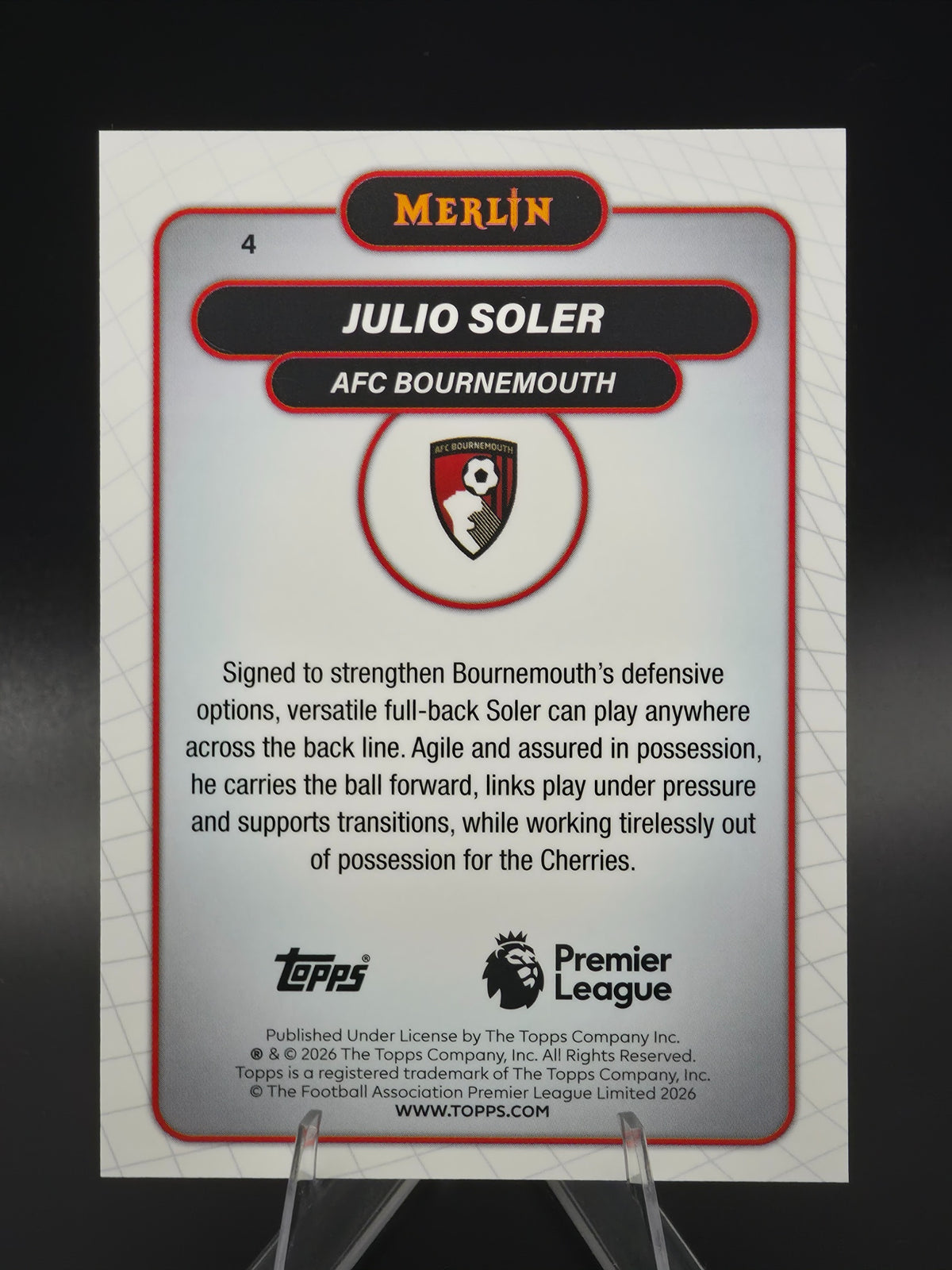 Card back photo
