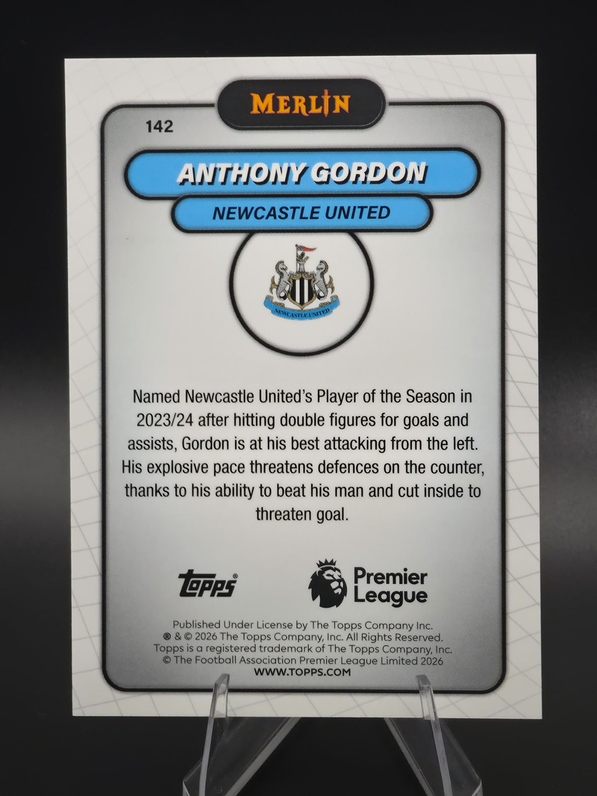 Card back photo
