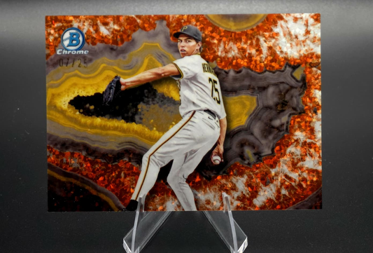 2025 Bowman Chrome Crystallized Seth Hernandez 07/25 #C-6 Pittsburgh Pirates