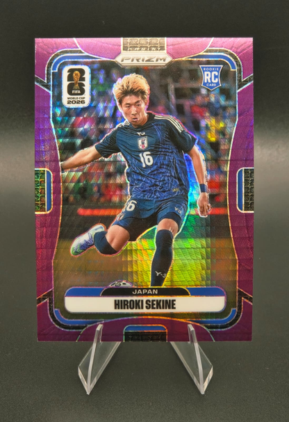 2026 Panini Prizm FIFA World Cup Hiroki Sekine Plum Rookie 226/299 #264 Japan