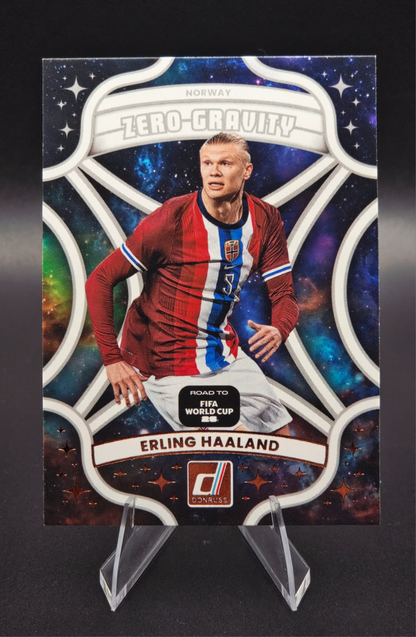 2025-26 Panini Donruss Road to FIFA World Cup 26 Erling Haaland Zero-Gravity #2 Norway