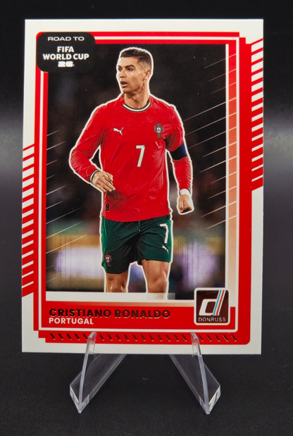 2025-26 Panini Donruss Road to FIFA World Cup 26 Cristiano Ronaldo #91 Portugal