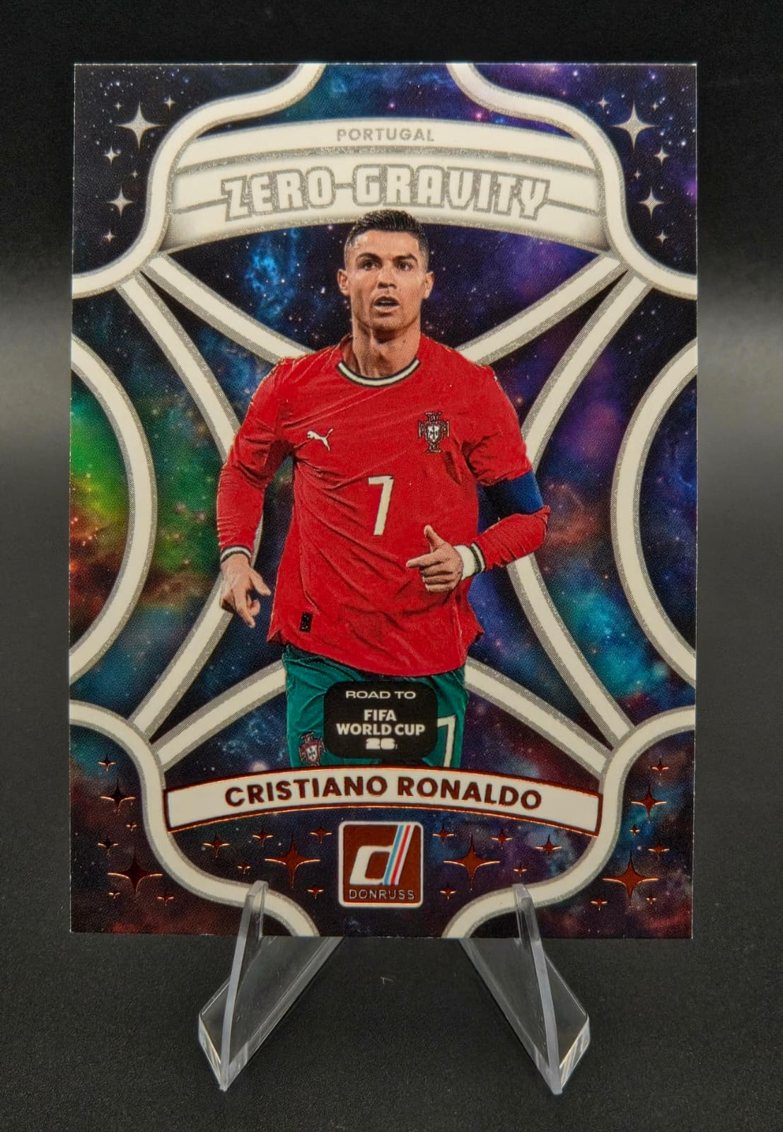 2025-26 Panini Donruss Road to FIFA World Cup 26 Cristiano Ronaldo Zero-Gravity #20 Portugal