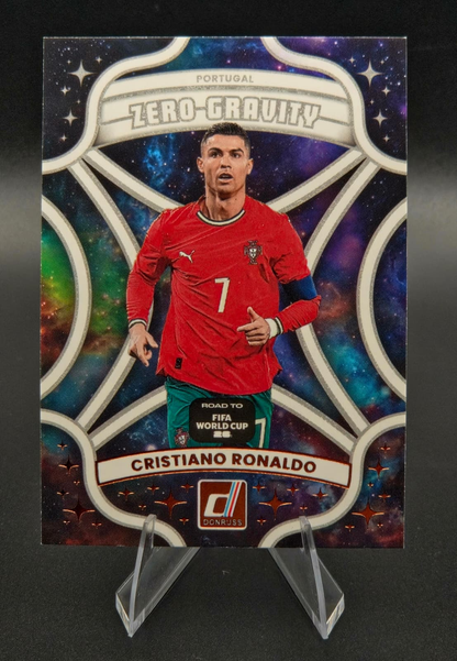 2025-26 Panini Donruss Road to FIFA World Cup 26 Cristiano Ronaldo Zero-Gravity #20 Portugal