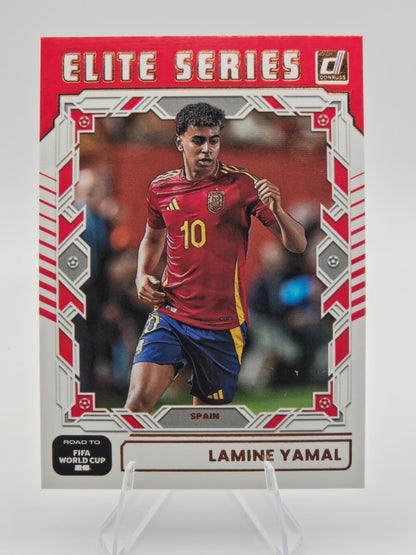 2025-26 Panini Donruss Road to FIFA World Cup 26 Lamine Yamal Elite Series #25 Spain